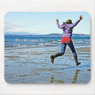 Gehen auf Wasser-Mausunterlage Mousepad
