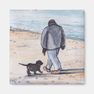 Gehen der Hund - 05 Magnet