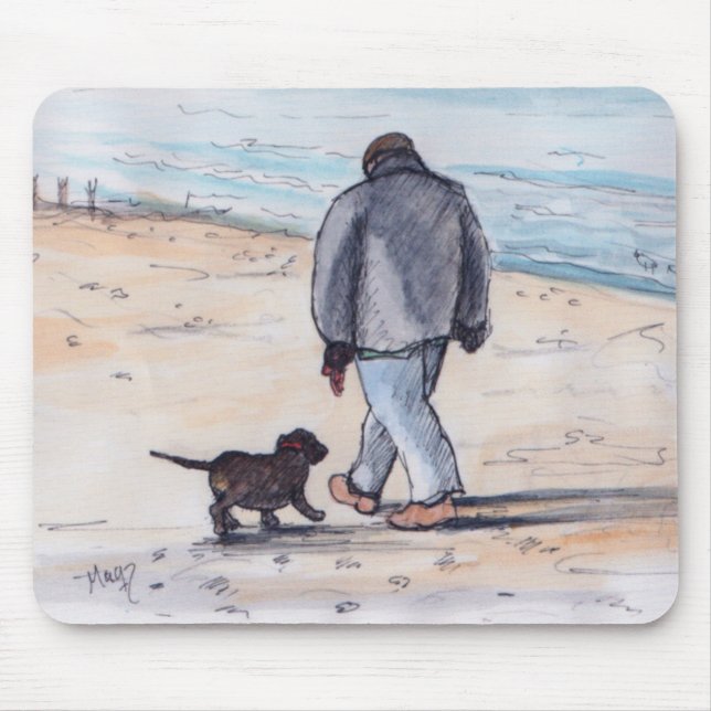 Gehen der Hund - 05 Mousepad (Vorne)