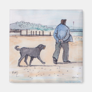 gehen der Hund - 07 Magnet