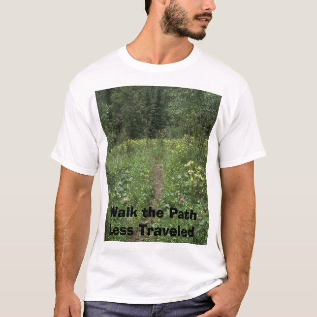Gehen der Weg reiste weniger T-Shirt (Vorderseite)