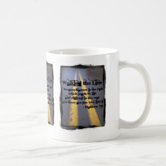 Gehen die Linie Tasse