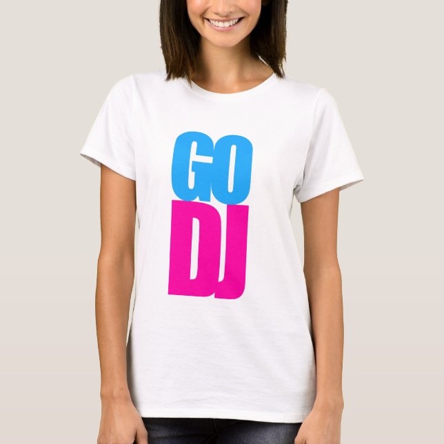 GEHEN DJ T-Shirt (Vorderseite)