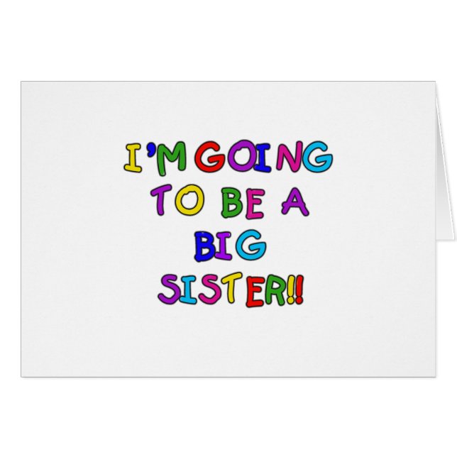 Gehen, eine große Schwester zu sein (Vorderseite (Horizontal))