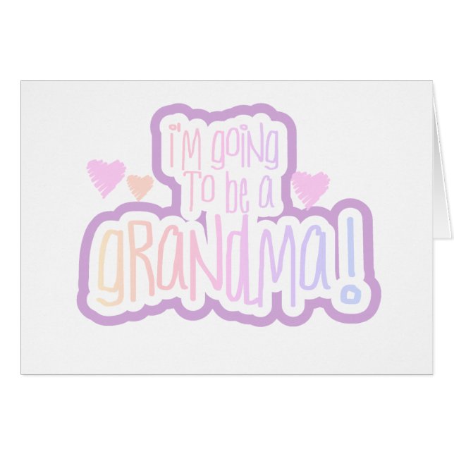 Gehen, eine Großmutter zu sein (Vorderseite (Horizontal))