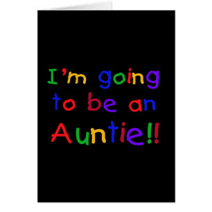 Gehen, eine Tante Primärfarben zu sein