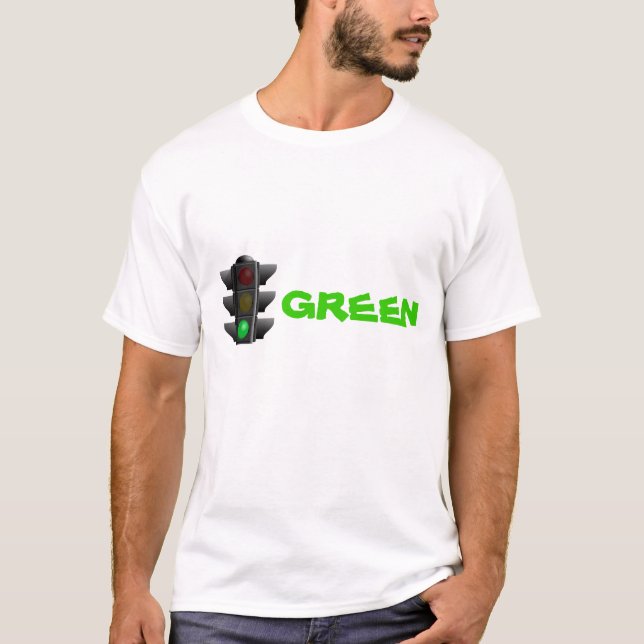 Gehen Enviironmental T - Shirt grüner (Vorderseite)