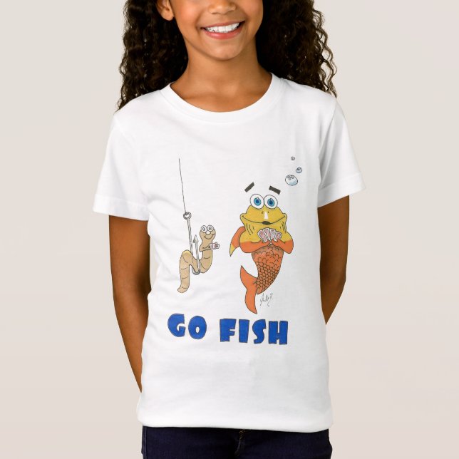 gehen Fische T-Shirt (Vorderseite)