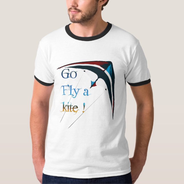 gehen Fliege ein Drachen T-Shirt (Vorderseite)