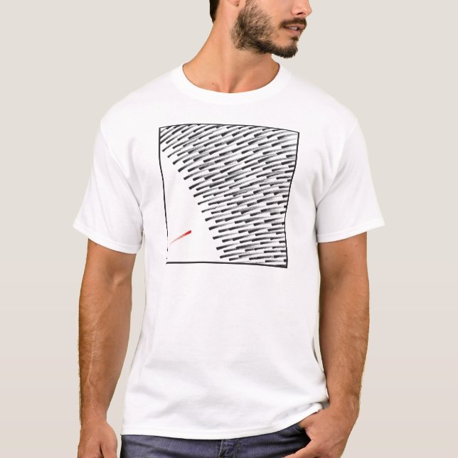 Gehen gegen den Fluss T-Shirt (Vorderseite)