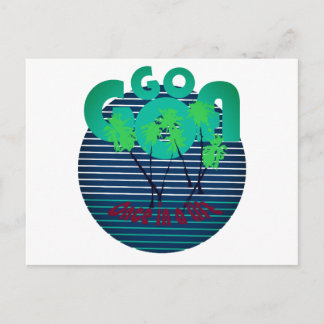 gehen gehen - einmal im Leben Postkarte