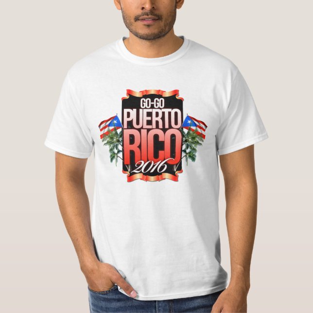GEHEN-GEHEN PUERTO- RICOanzeigen-SHIRT T-Shirt (Vorderseite)