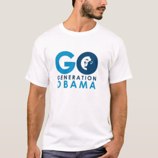 Gehen Generation Obama weiße T T-Shirt