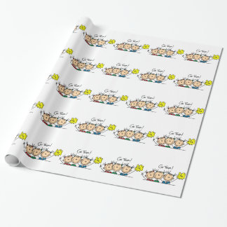 Gehen Geschenkpapier