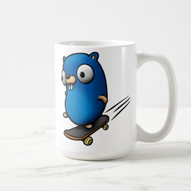 Gehen Gopher Kaffeetasse (Rechts)