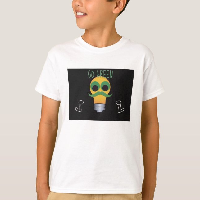 gehen Grün T-Shirt (Vorderseite)