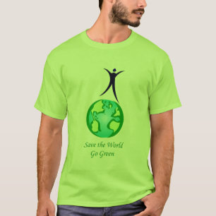 Gehen Grün T-Shirt
