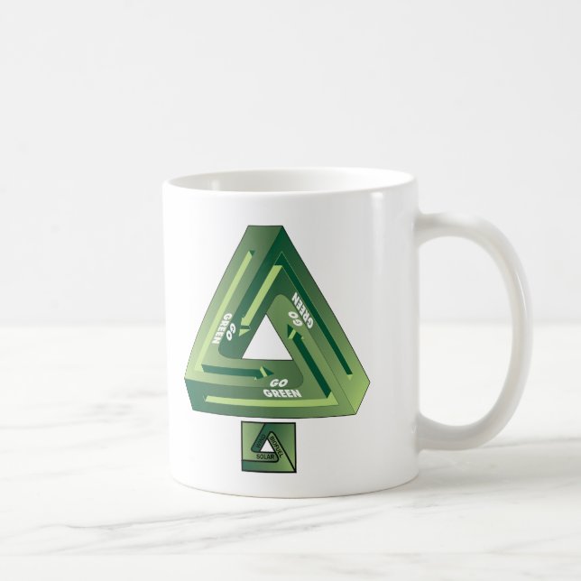 Gehen-Grün Tasse (Rechts)
