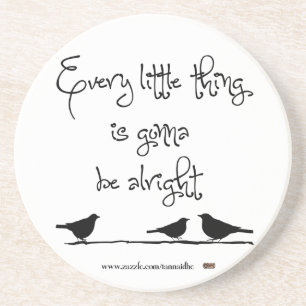 Gehen, gut zu sein getränkeuntersetzer