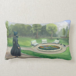 Gehen in die Garten-Fantasie-Kunst Lendenkissen