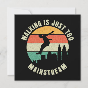 Gehen ist einfach zu Mainstream