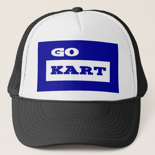 Gehen Kart Truckerkappe (Vorderseite)