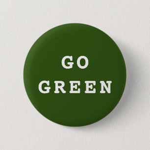 GEHEN Klima GRÜNE Button