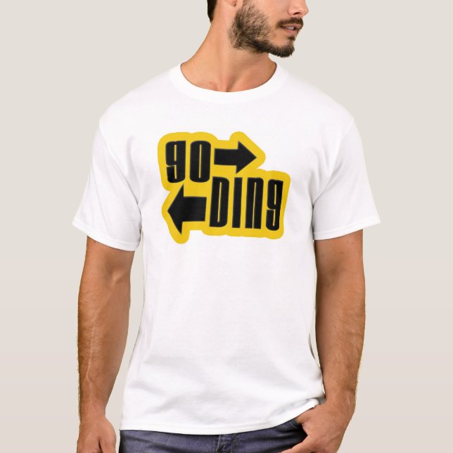Gehen-Klingeln Logo T-Shirt (Vorderseite)