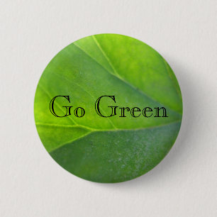 Gehen Knopf grüner Button