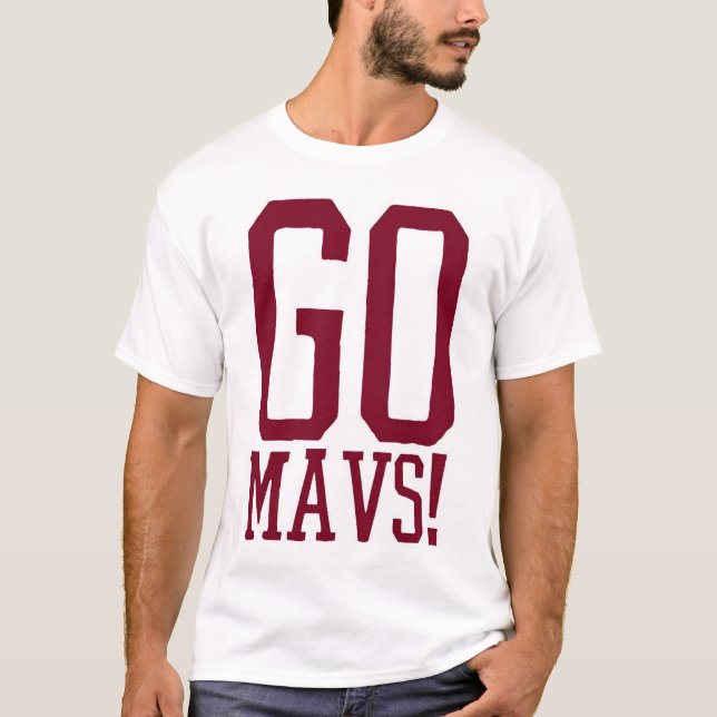 Gehen Mavs! T-Shirt (Vorderseite)