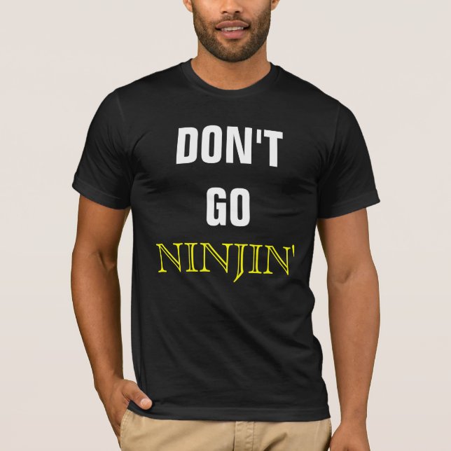 Gehen nicht Ninjin T-Shirt (Vorderseite)