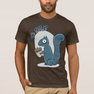 Gehen Nüsse! Eichhörnchen-T - Shirt