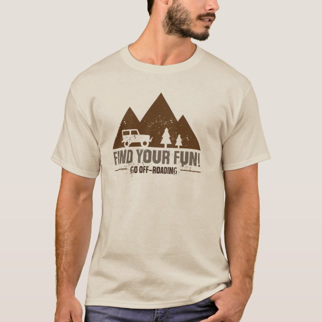 Gehen Off-Roading T - Shirt (Vorderseite)