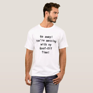 Gehen Schnitzer-Weg Zeit-T - Shirt weg