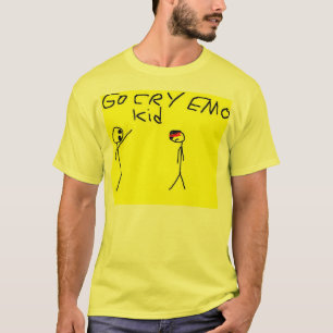 gehen Schrei emo Kind T-Shirt