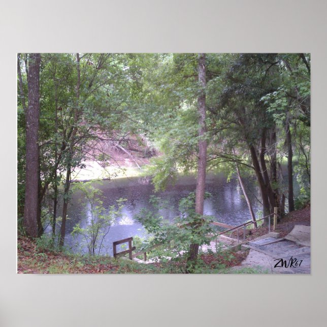 Gehen Sie auf einen Suwannee River White Springs F Poster (Vorne)