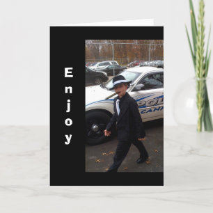 GEHEN SIE AUS UND GENIESSEN SIE IHRE BIRTHEDAY KARTE