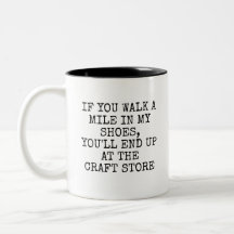 Gehen Sie eine Meile in meinen Schuhen und landen