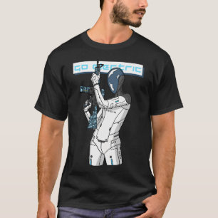 Gehen Sie Electric Tesla Robot. T-Shirt