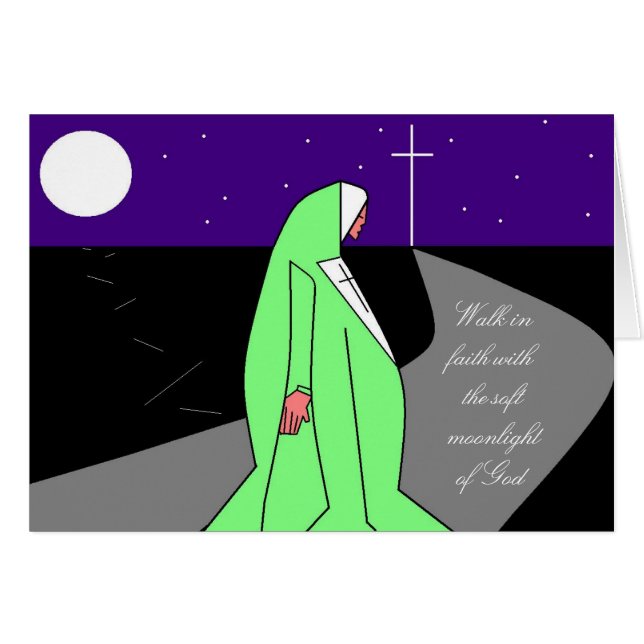 Gehen Sie in Glauben... (Vorderseite (Horizontal))