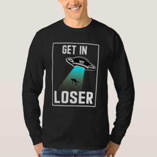 Gehen Sie in lockerer machen Hintern Stuff Alien E T-Shirt