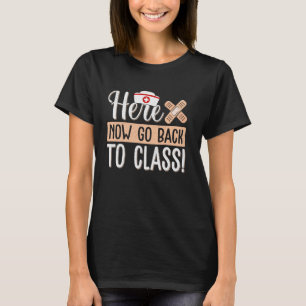 Gehen Sie jetzt zurück zur Schule, um die lustige  T-Shirt