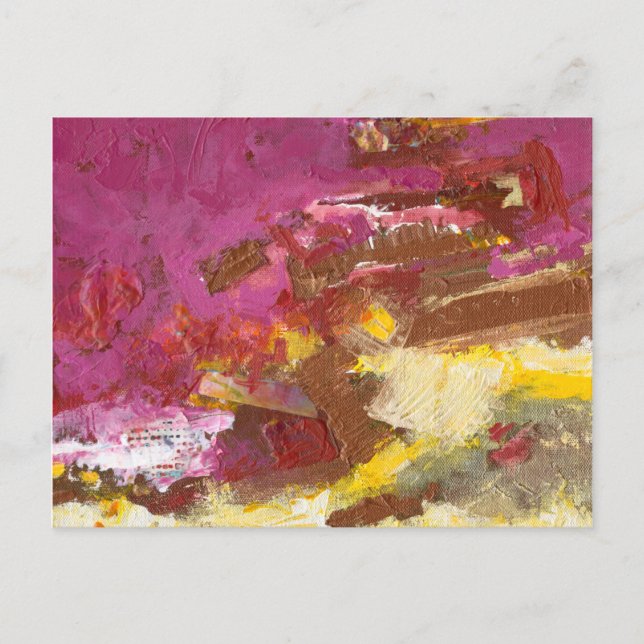 Gehen Sie mir durch Postkarte (Vorderseite)