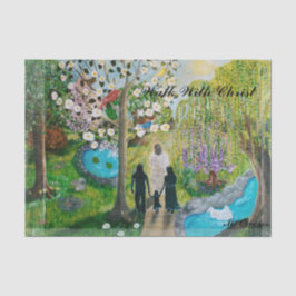 Gehen Sie mit dem Christ Tissue Paper Seidenpapier