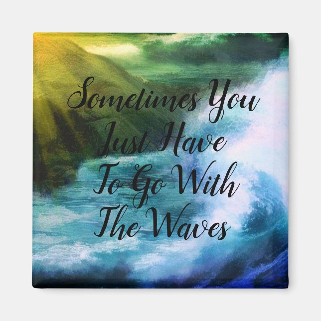 Gehen Sie mit dem Waves Magnet (Vorne)