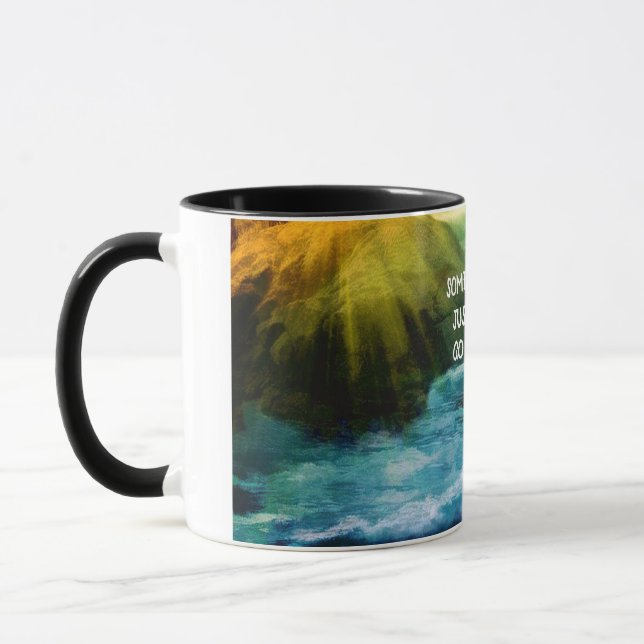 Gehen Sie mit der Combo-Tasse Waves Tasse (Links)
