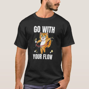 Gehen Sie mit Ihrem Flow Dance Workout Übungshubsc T-Shirt