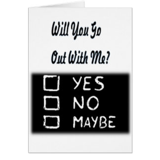 Gehen Sie mit mir heraus?