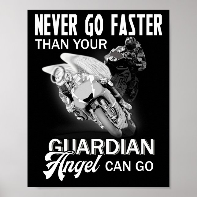 Gehen Sie nie schneller als Ihr Guardian Angel Poster (Vorne)