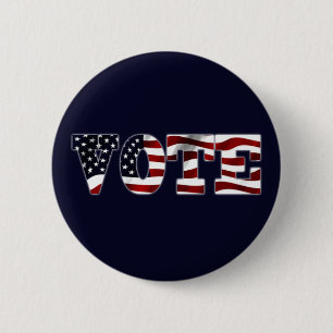 Gehen Sie raus und wählen Sie die USA-Flag-Design Button